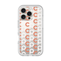 Slim Protection Premium Case［ Original - CASEPLAY Initial All-over Pattern - Orange ］
