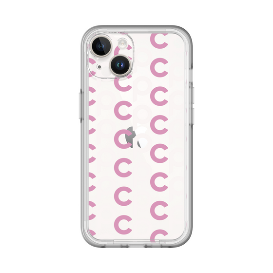 Slim Protection Premium Case［ Original - CASEPLAY Initial All-over Pattern - Pink ］