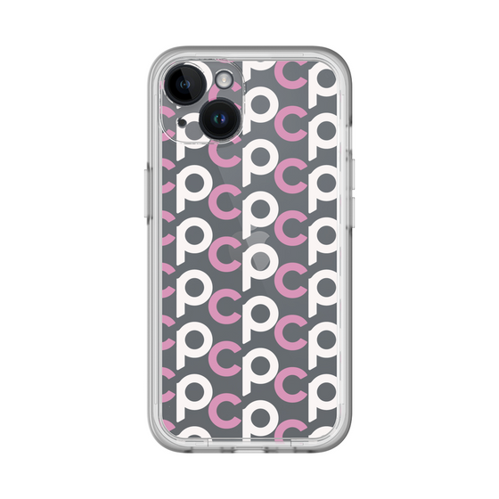 Slim Protection Premium Case［ Original - CASEPLAY Initial All-over Pattern - Pink ］