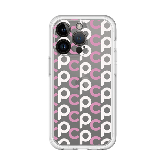 Slim Protection Premium Case［ Original - CASEPLAY Initial All-over Pattern - Pink ］