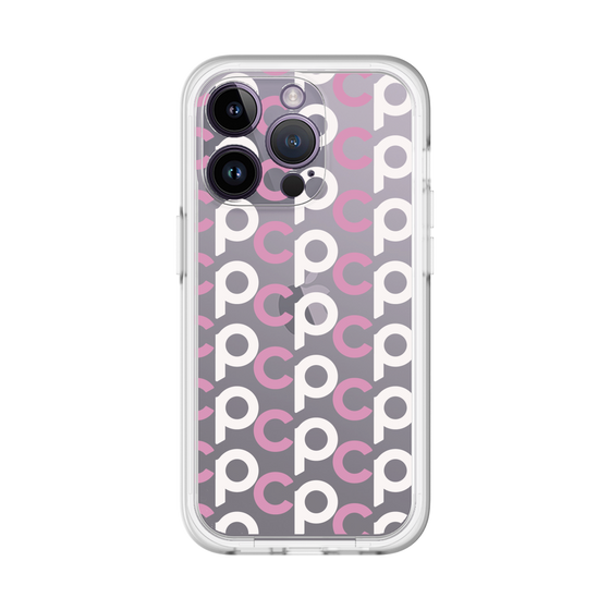Slim Protection Premium Case［ Original - CASEPLAY Initial All-over Pattern - Pink ］