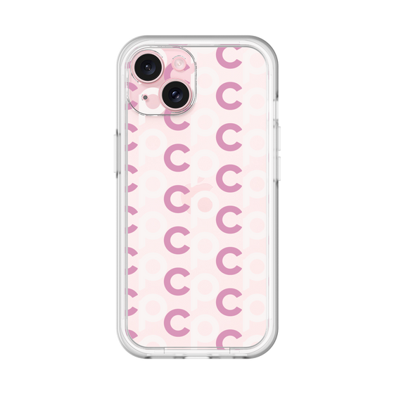 Slim Protection Premium Case［ Original - CASEPLAY Initial All-over Pattern - Pink ］