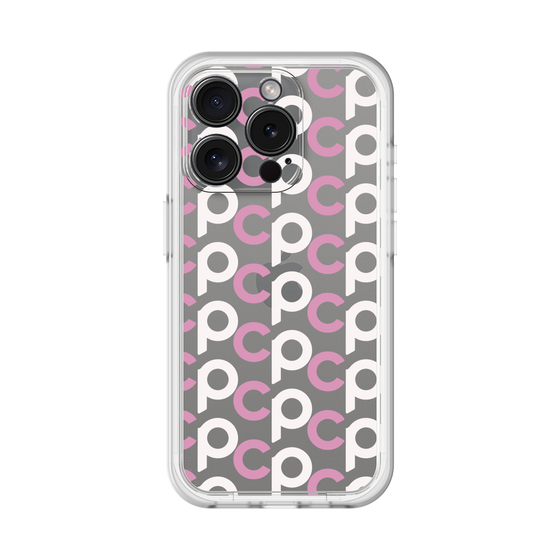 Slim Protection Premium Case［ Original - CASEPLAY Initial All-over Pattern - Pink ］