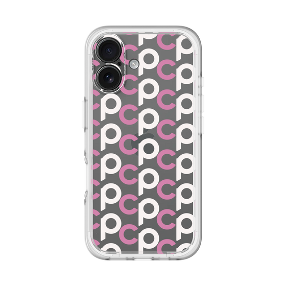 Slim Protection Premium Case［ Original - CASEPLAY Initial All-over Pattern - Pink ］