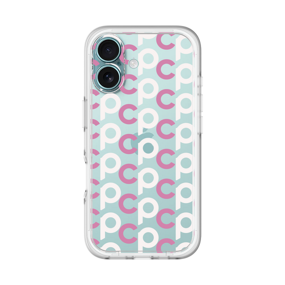 Slim Protection Premium Case［ Original - CASEPLAY Initial All-over Pattern - Pink ］