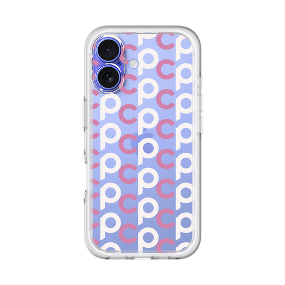 Slim Protection Premium Case［ Original - CASEPLAY Initial All-over Pattern - Pink ］