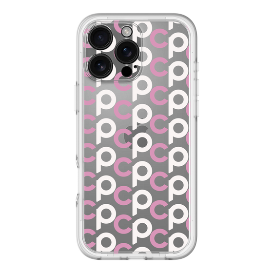 Slim Protection Premium Case［ Original - CASEPLAY Initial All-over Pattern - Pink ］