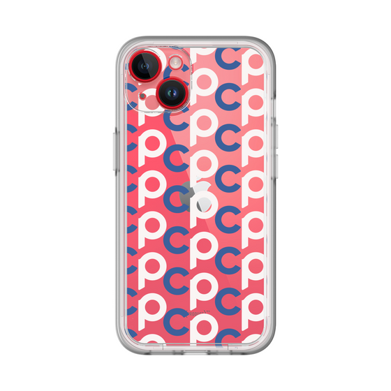 Slim Protection Premium Case［ Original - CASEPLAY Initial All-over Pattern - Navy ］