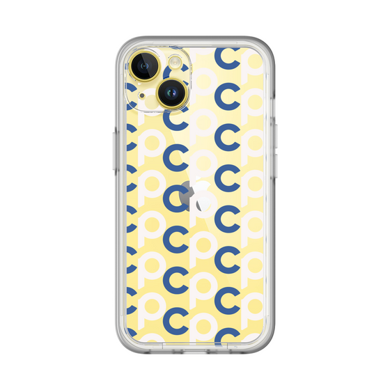 Slim Protection Premium Case［ Original - CASEPLAY Initial All-over Pattern - Navy ］