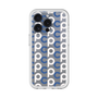 Slim Protection Premium Case［ Original - CASEPLAY Initial All-over Pattern - Navy ］