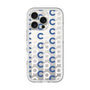 Slim Protection Premium Case［ Original - CASEPLAY Initial All-over Pattern - Navy ］