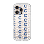 Slim Protection Premium Case［ Original - CASEPLAY Initial All-over Pattern - Navy ］