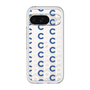 Slim Protection Premium Case［ オリジナル - CASEPLAYイニシャル総柄 - ネイビー ］