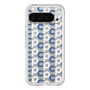 Slim Protection Premium Case［ オリジナル - CASEPLAYイニシャル総柄 - ネイビー ］