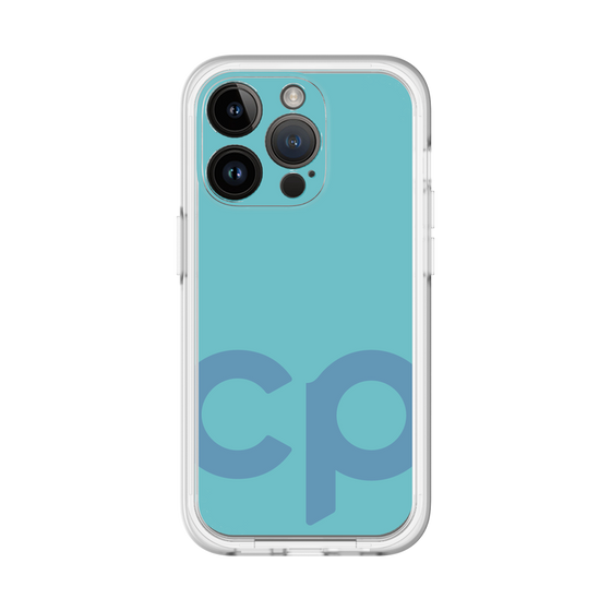Slim Protection Premium Case［ Original - CASEPLAY Initial - Light Blue ］