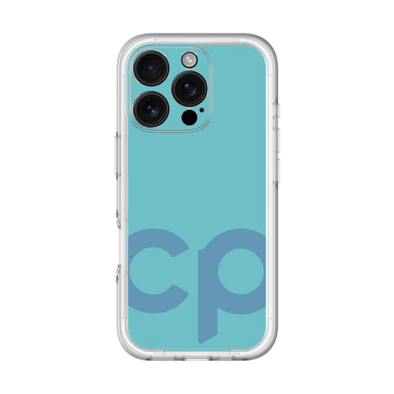 Slim Protection Premium Case［ Original - CASEPLAY Initial - Light Blue ］