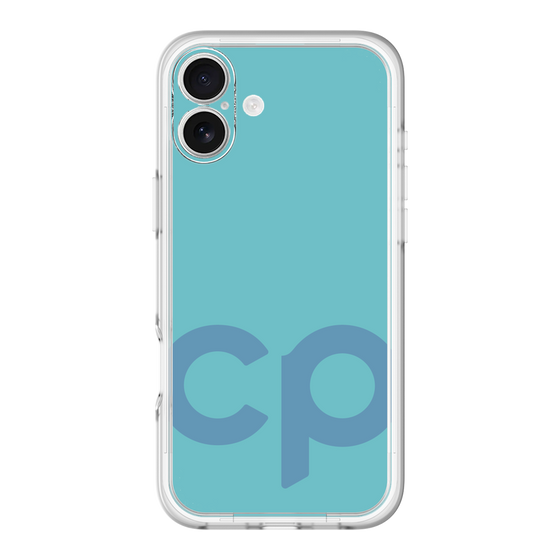 Slim Protection Premium Case［ Original - CASEPLAY Initial - Light Blue ］