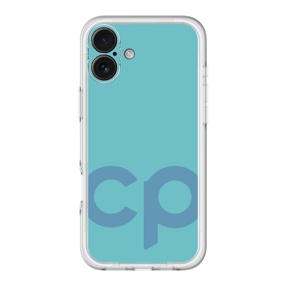 Slim Protection Premium Case［ Original - CASEPLAY Initial - Light Blue ］