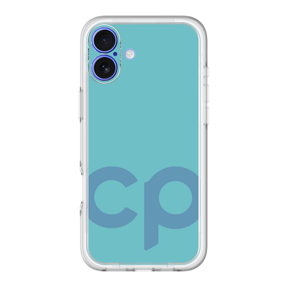 Slim Protection Premium Case［ Original - CASEPLAY Initial - Light Blue ］