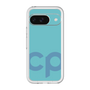 Slim Protection Premium Case［ オリジナル - CASEPLAYイニシャル - ライトブルー ］