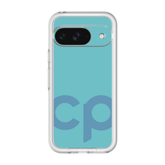 Slim Protection Premium Case［ オリジナル - CASEPLAYイニシャル - ライトブルー ］
