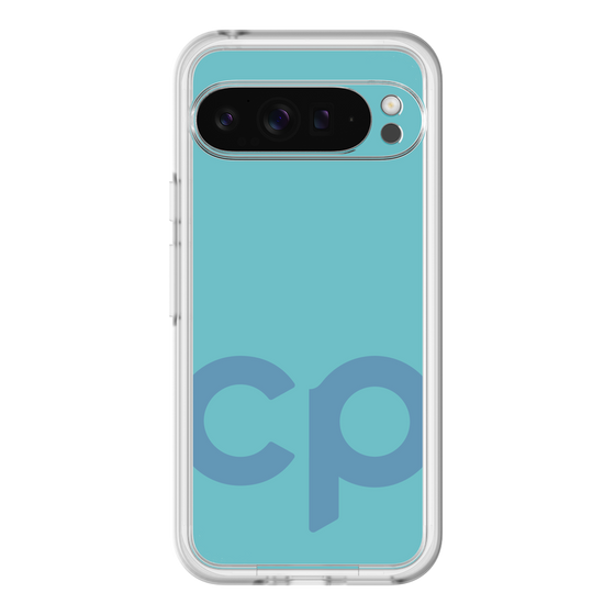Slim Protection Premium Case［ オリジナル - CASEPLAYイニシャル - ライトブルー ］