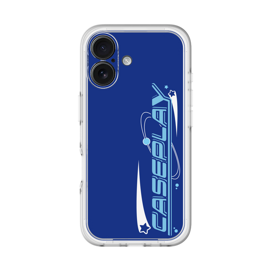 Slim Protection Premium Case［ Original - Y2K Arrange - Blue ］