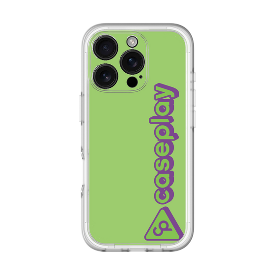 Slim Protection Premium Case［ Original - CASEPLAY Logotype - Green ］