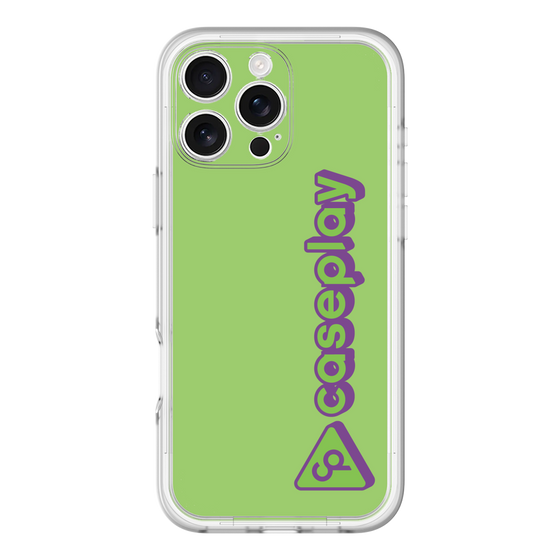 Slim Protection Premium Case［ Original - CASEPLAY Logotype - Green ］