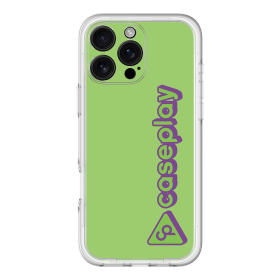 Slim Protection Premium Case［ Original - CASEPLAY Logotype - Green ］