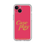 Slim Protection Premium Case［ Original - ENJOY YOUR OWN DAY - Red ］