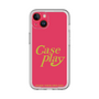 Slim Protection Premium Case［ Original - ENJOY YOUR OWN DAY - Red ］