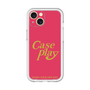 Slim Protection Premium Case［ Original - ENJOY YOUR OWN DAY - Red ］