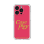 Slim Protection Premium Case［ Original - ENJOY YOUR OWN DAY - Red ］