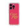 Slim Protection Premium Case［ Original - ENJOY YOUR OWN DAY - Red ］