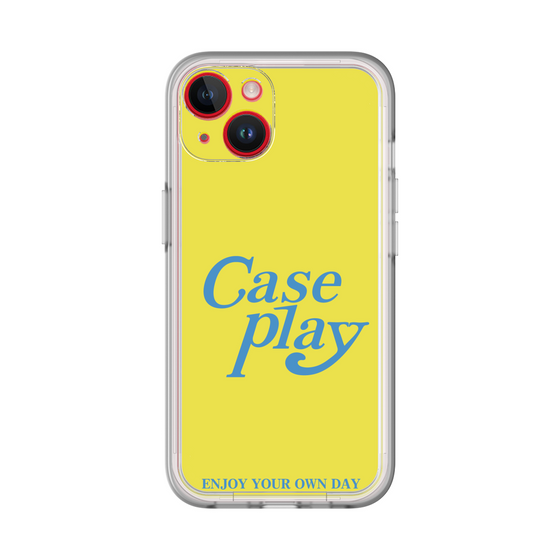 Slim Protection Premium Case［ Original - ENJOY YOUR OWN DAY - Yellow ］