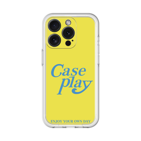 Slim Protection Premium Case［ Original - ENJOY YOUR OWN DAY - Yellow ］