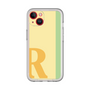 Slim Protection Premium Case［ オリジナル - initial color line - R yellow ］