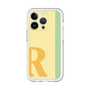 Slim Protection Premium Case［ オリジナル - initial color line - R yellow ］