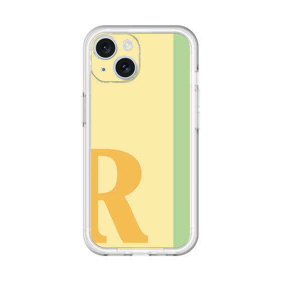 Slim Protection Premium Case［ オリジナル - initial color line - R yellow ］