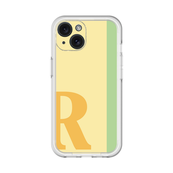 Slim Protection Premium Case［ オリジナル - initial color line - R yellow ］