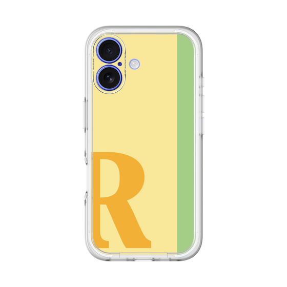 Slim Protection Premium Case［ オリジナル - initial color line - R yellow ］