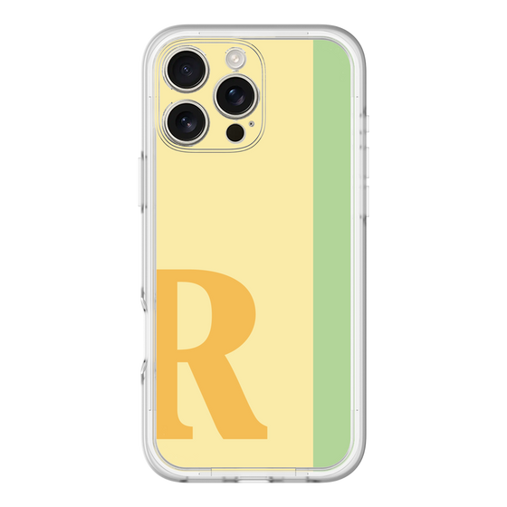 Slim Protection Premium Case［ オリジナル - initial color line - R yellow ］