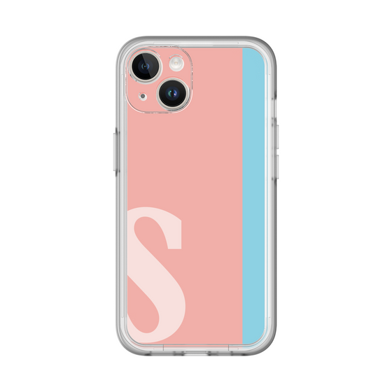 Slim Protection Premium Case［ オリジナル - initial color line - S pink ］