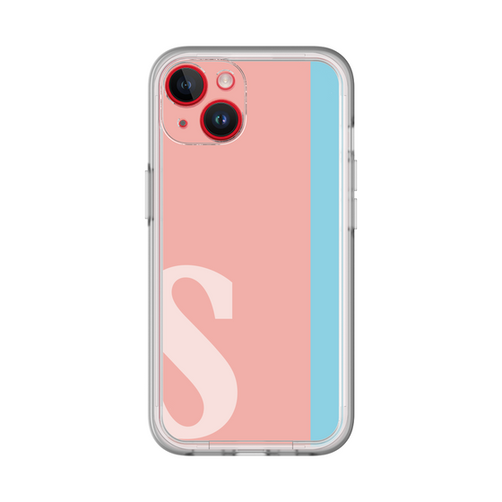 Slim Protection Premium Case［ オリジナル - initial color line - S pink ］