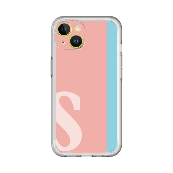 Slim Protection Premium Case［ オリジナル - initial color line - S pink ］