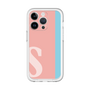 Slim Protection Premium Case［ オリジナル - initial color line - S pink ］