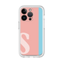 Slim Protection Premium Case［ オリジナル - initial color line - S pink ］