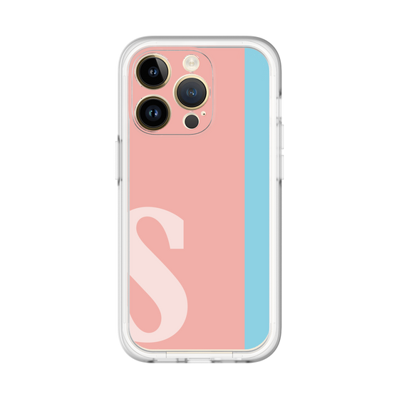 Slim Protection Premium Case［ オリジナル - initial color line - S pink ］