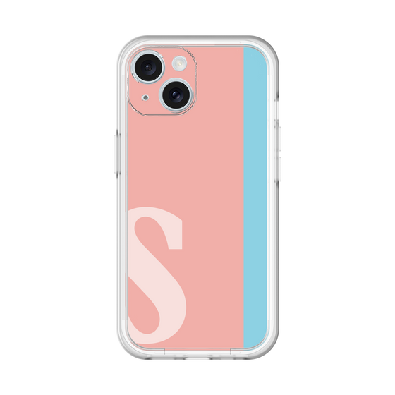 Slim Protection Premium Case［ オリジナル - initial color line - S pink ］